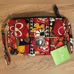 Vera Bradley Pushlock Wristlet in Padlock NEW